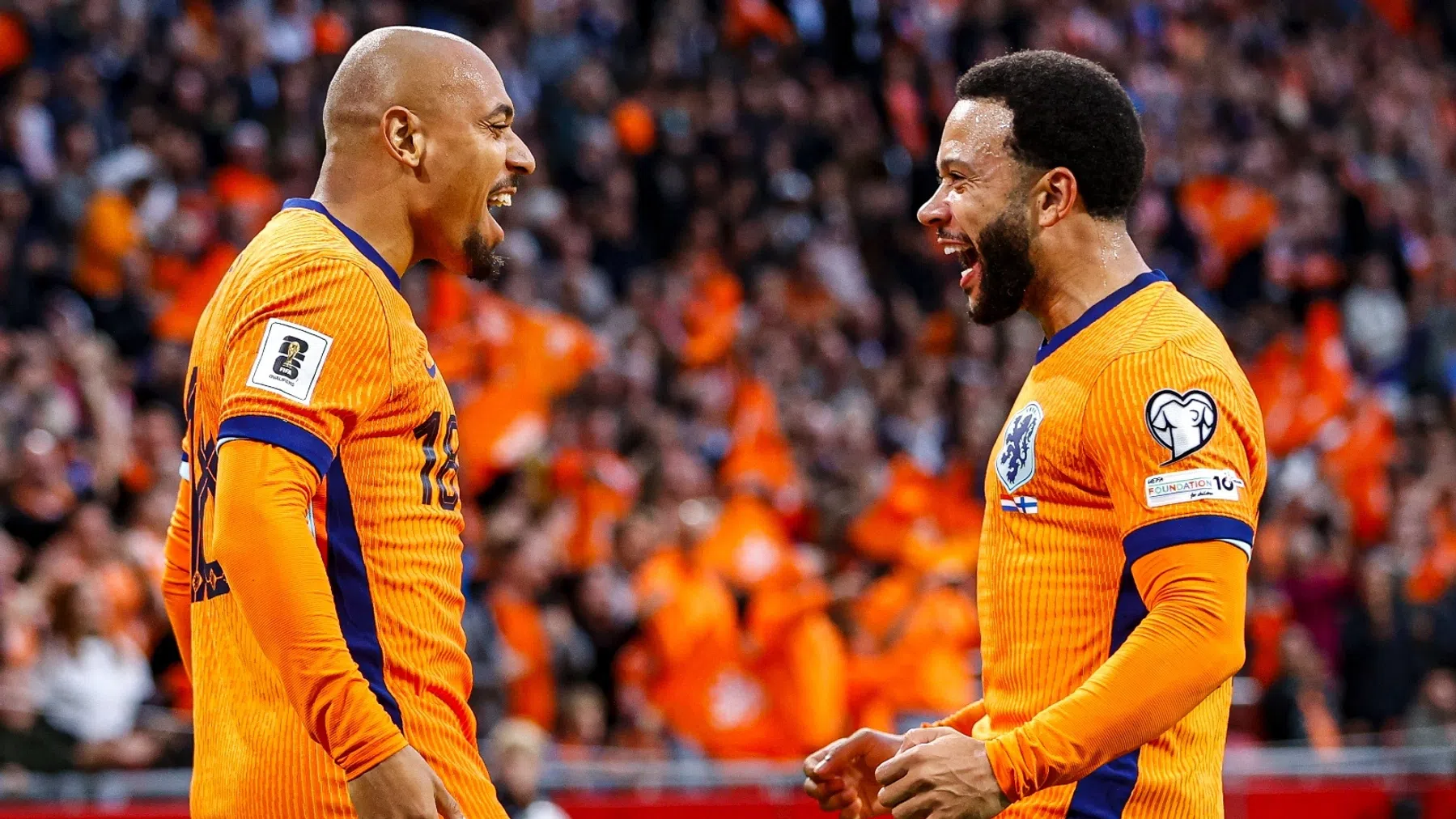 Donyell Malen en Memphis Depay